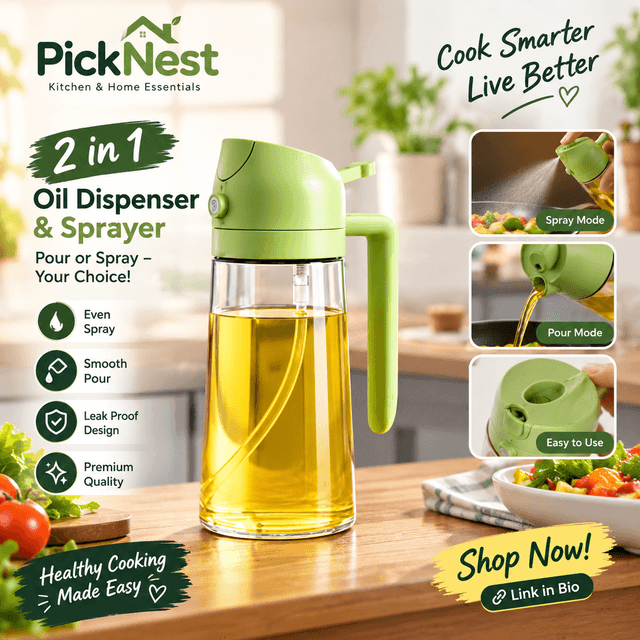 2 in 1 oil dispenser