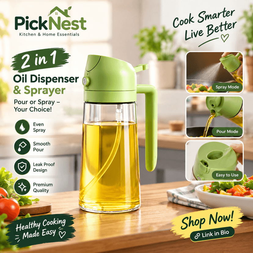 2 in 1 oil dispenser